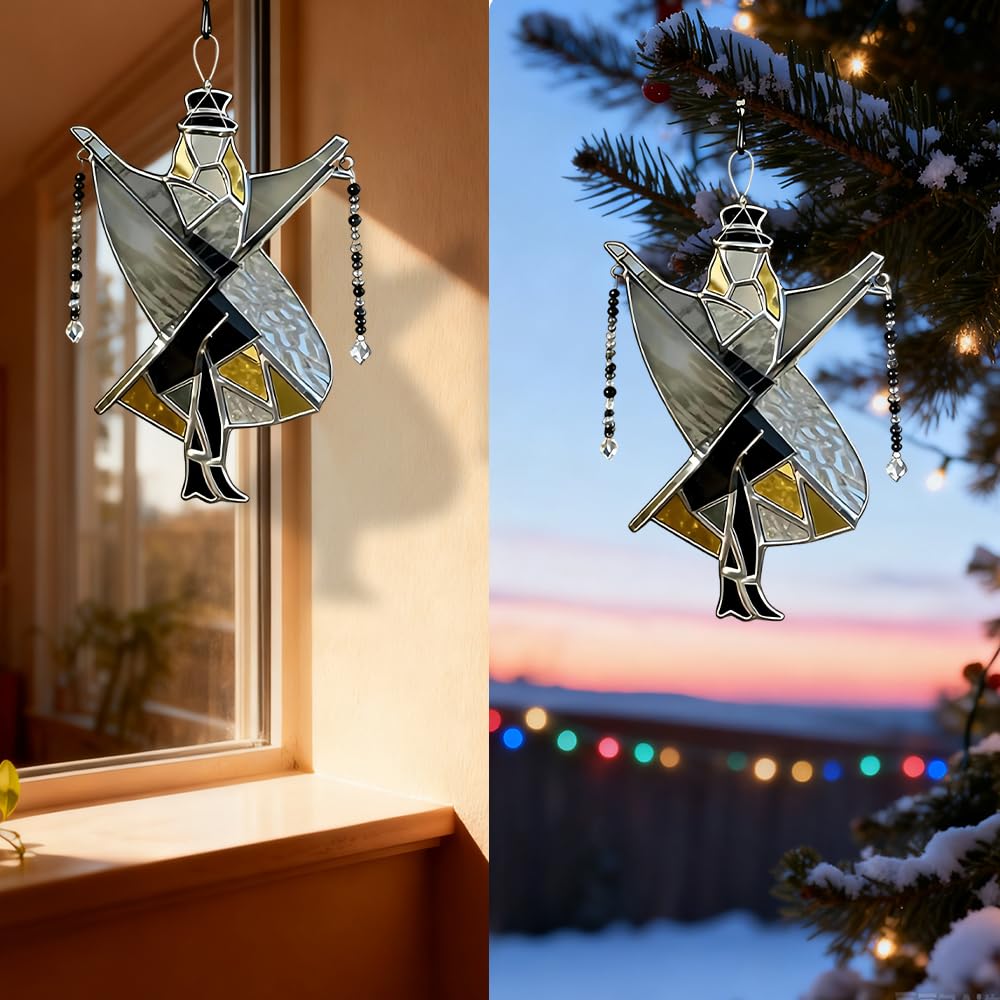 🔥LAST DAY 50% OFF -💃🤘 Handmade Stained Glass Spinner