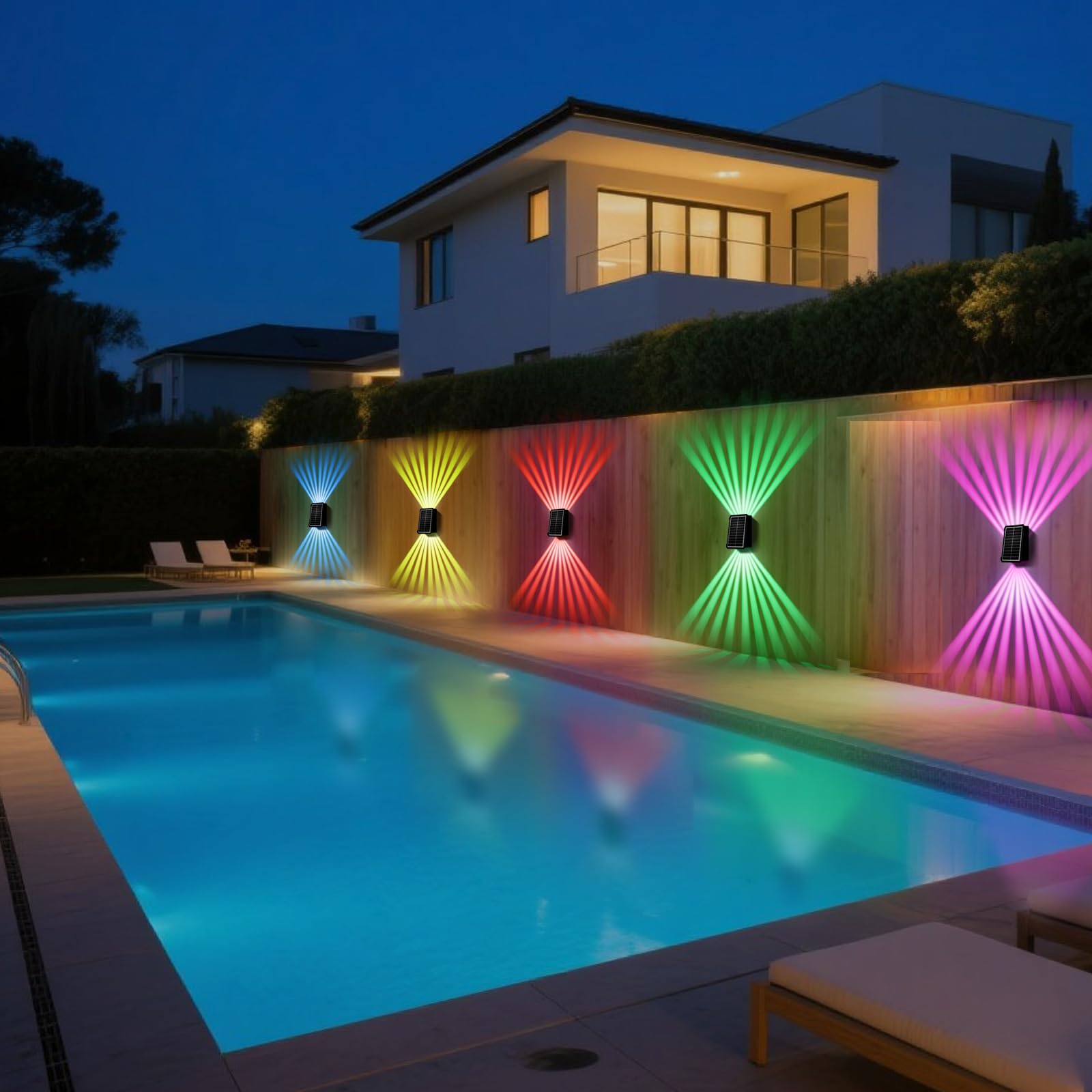 ⏰ Limited-time special offer: 40% discount🔥 LED solar wall lamp, waterproof outdoor lamp