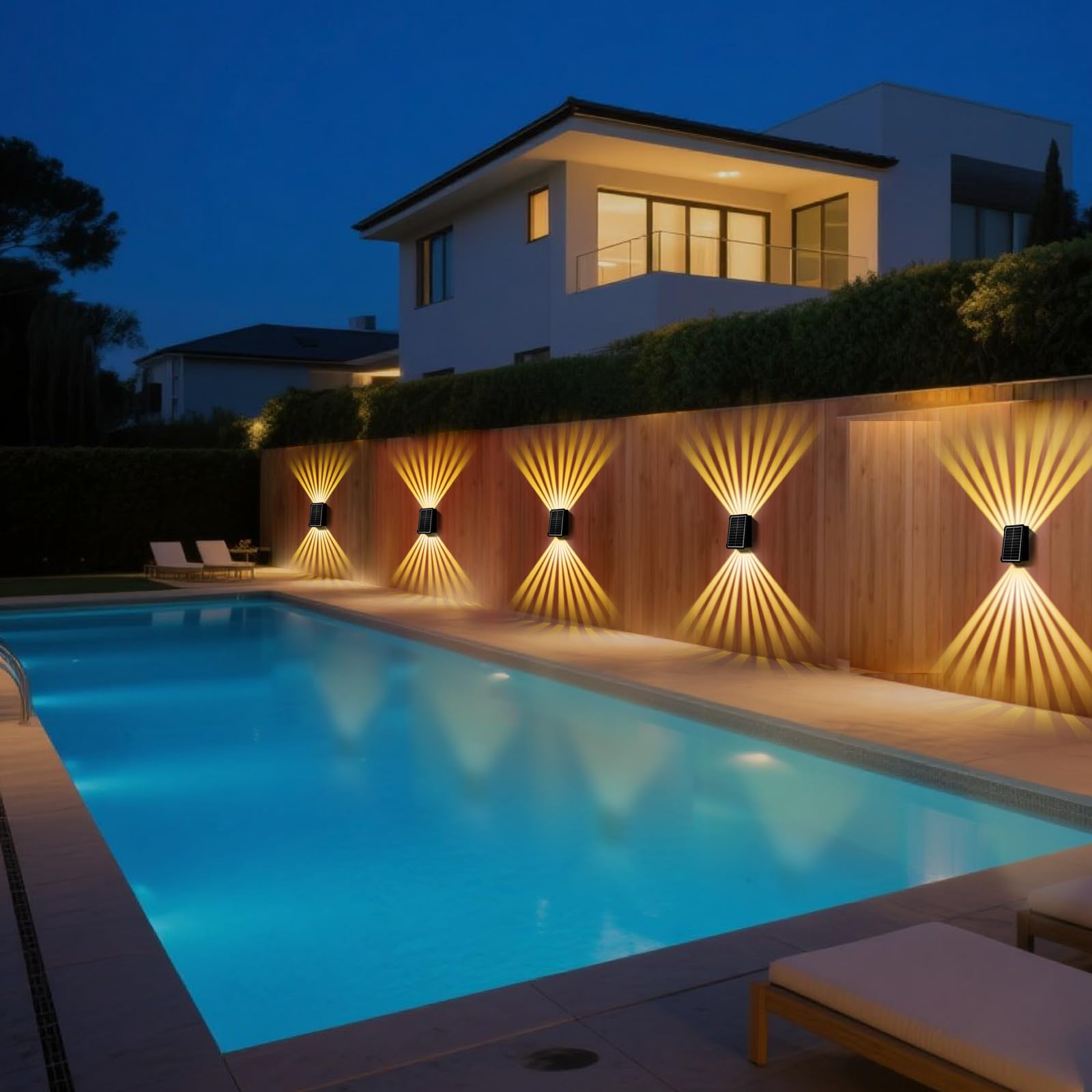 ⏰ Limited-time special offer: 40% discount🔥 LED solar wall lamp, waterproof outdoor lamp