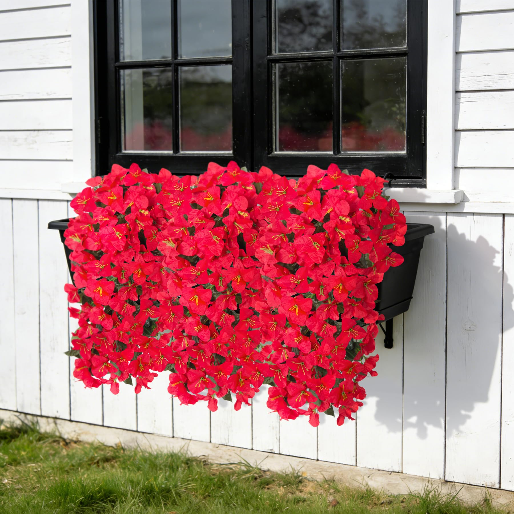 💖Mother's Day Hot Sale 50% OFF🔥-UV Resistant Fall Faux Bougainvillea Artificial Hanging Flowers🌺