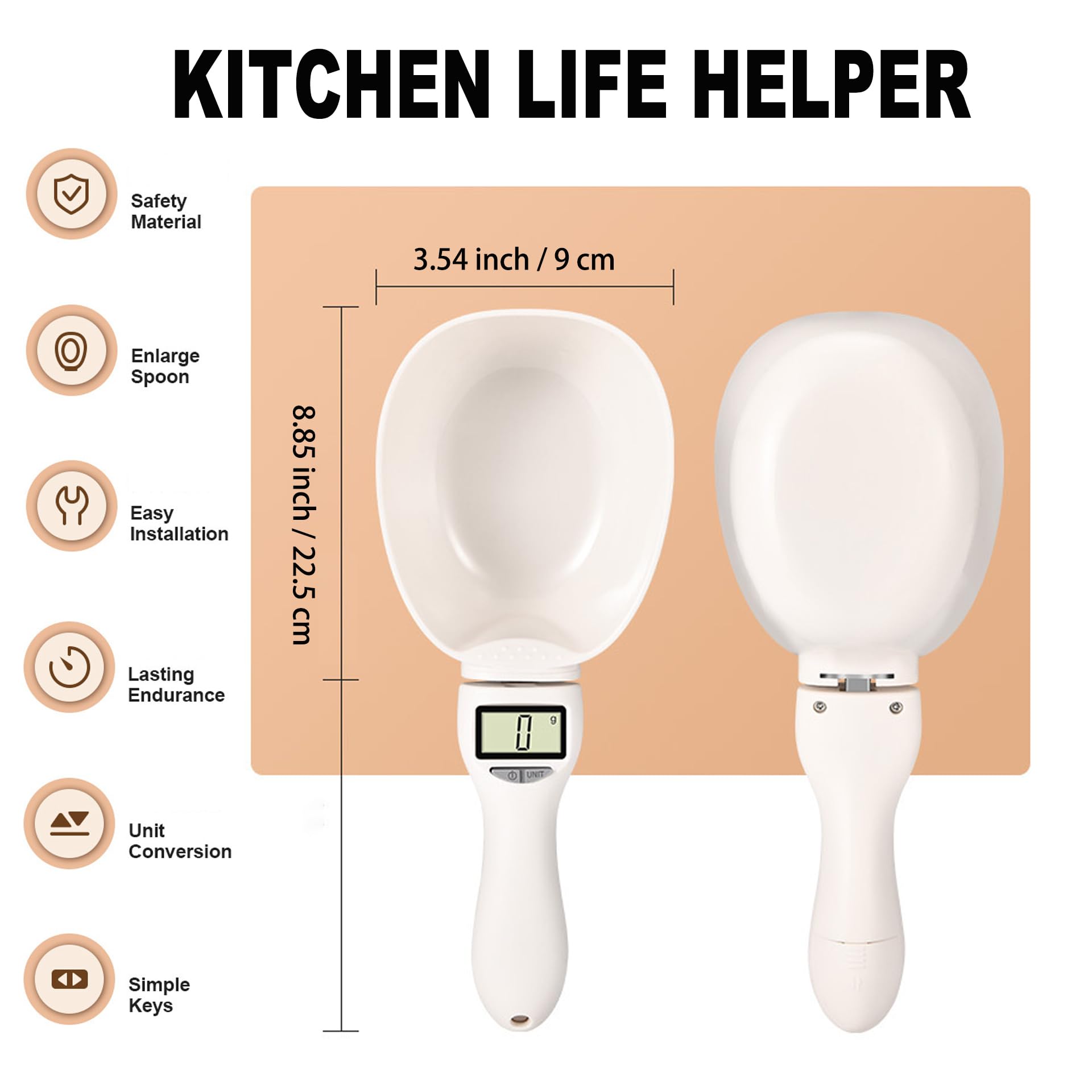 🔥LAST DAY SALE 50% OFF 🔥 Electronic Measuring Spoon