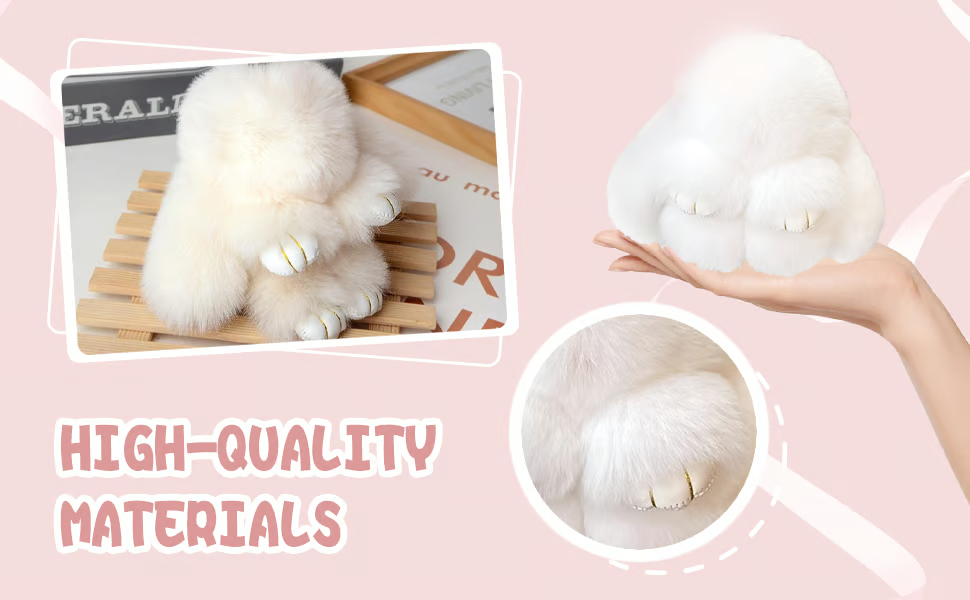 ✨Early Easter Sale 50% Off 🐰 Handmade Soft Bunny Charms