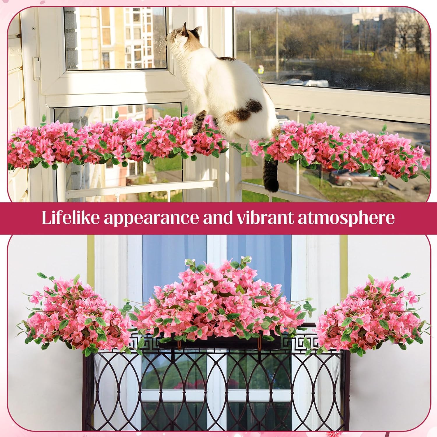 🔥HOT SALE 50%OFF🔥Anti-ultraviolet synthetic bougainvillea