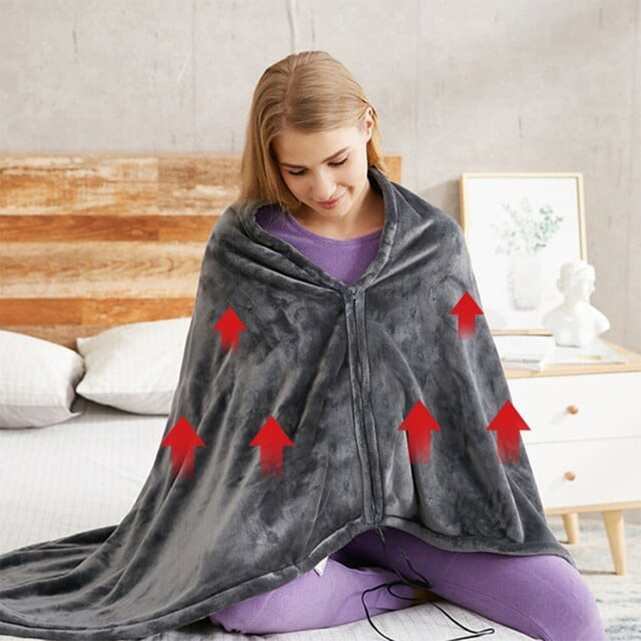 🔥Last Day 50% OFF🔥 Heated Blanket Sweater