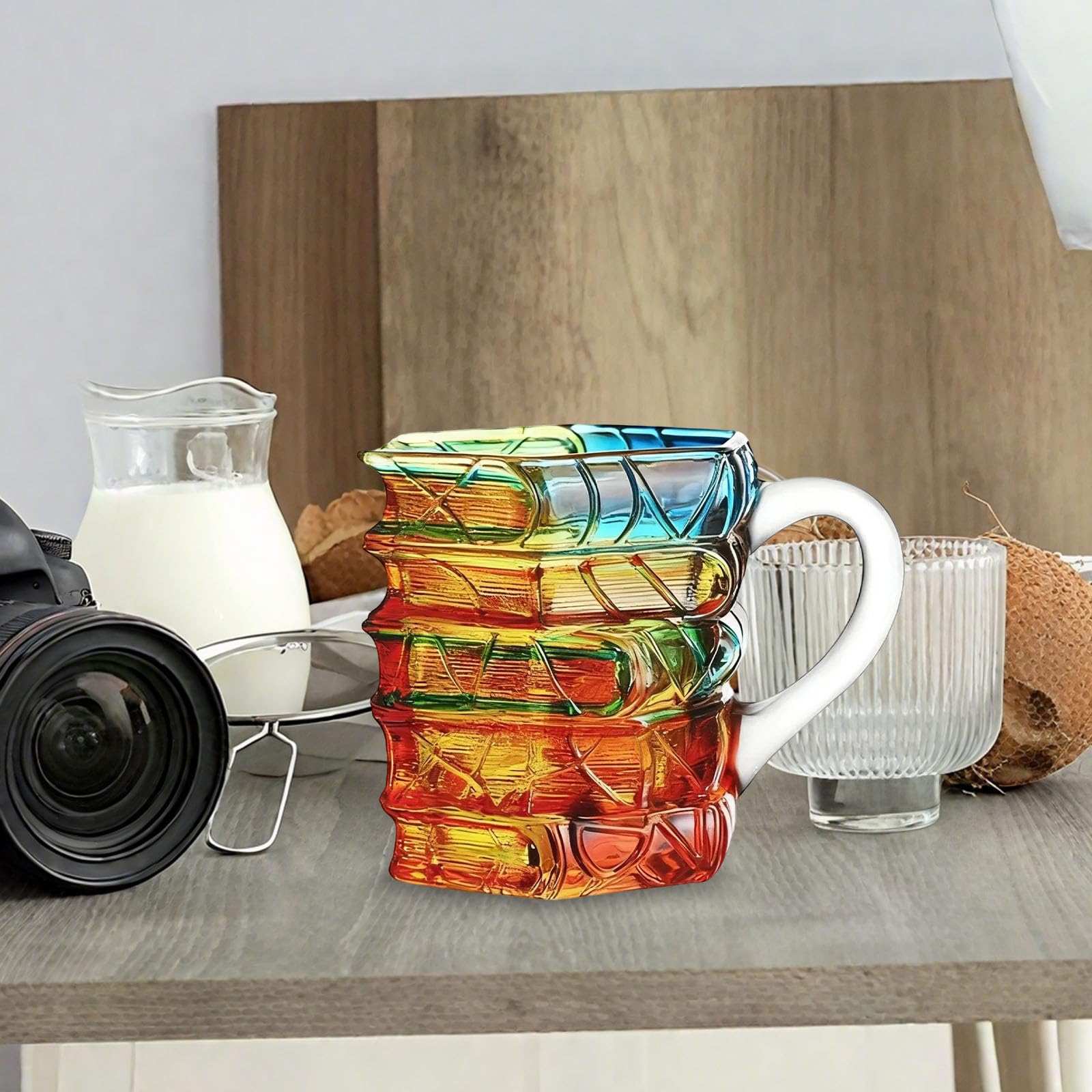 🔥HOT SALE 50%OFF🔥Stained Glass 3D Book Mug