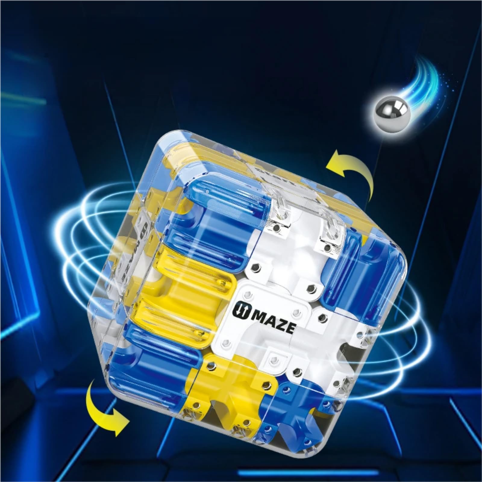 🔥HOT SALE 50%OFF🔥Large Labyrinth 3D Puzzle Maze Cube 🧩