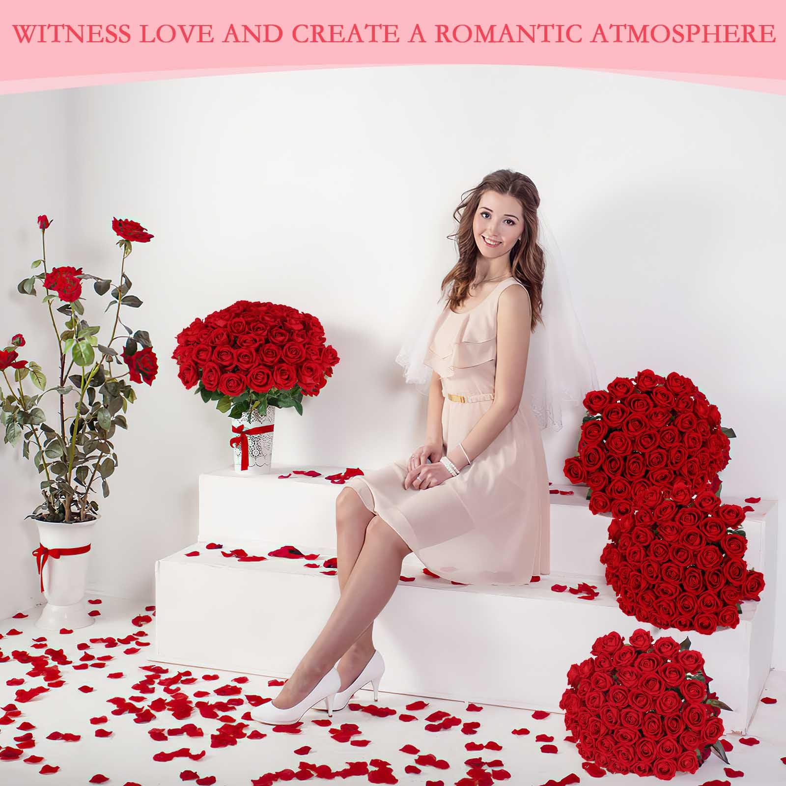 💐Artificial roses, suitable for wedding center decorations, flower arrangements, and home décor✨