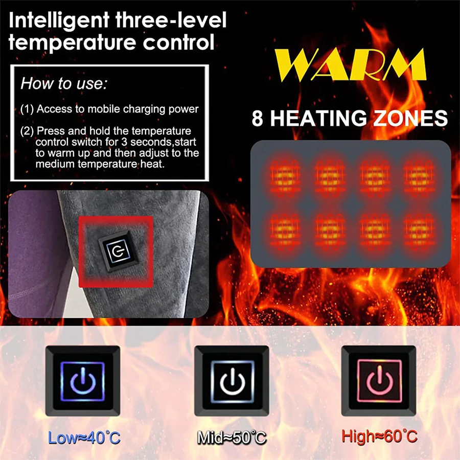 🔥Last Day 50% OFF🔥 Heated Blanket Sweater