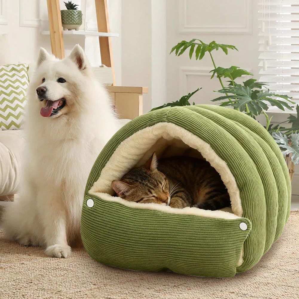 🐈Removable and Washable Winter Closed-off Cat Bed💝