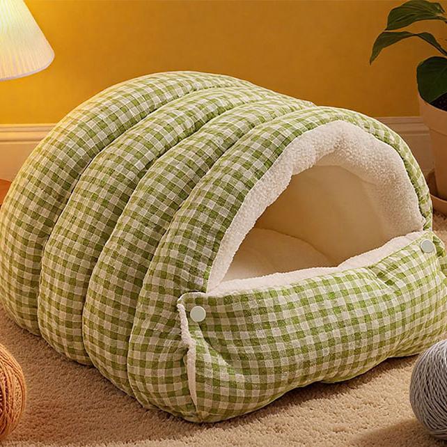 🐈Removable and Washable Winter Closed-off Cat Bed💝