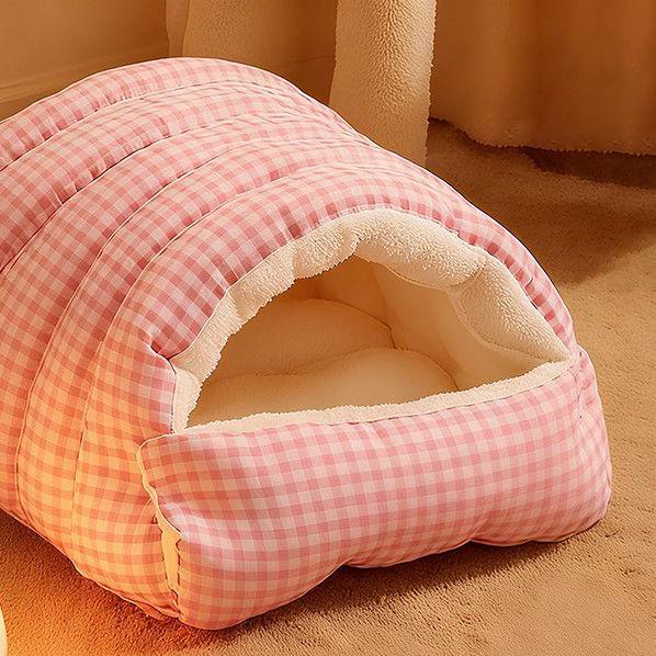 🐈Removable and Washable Winter Closed-off Cat Bed💝