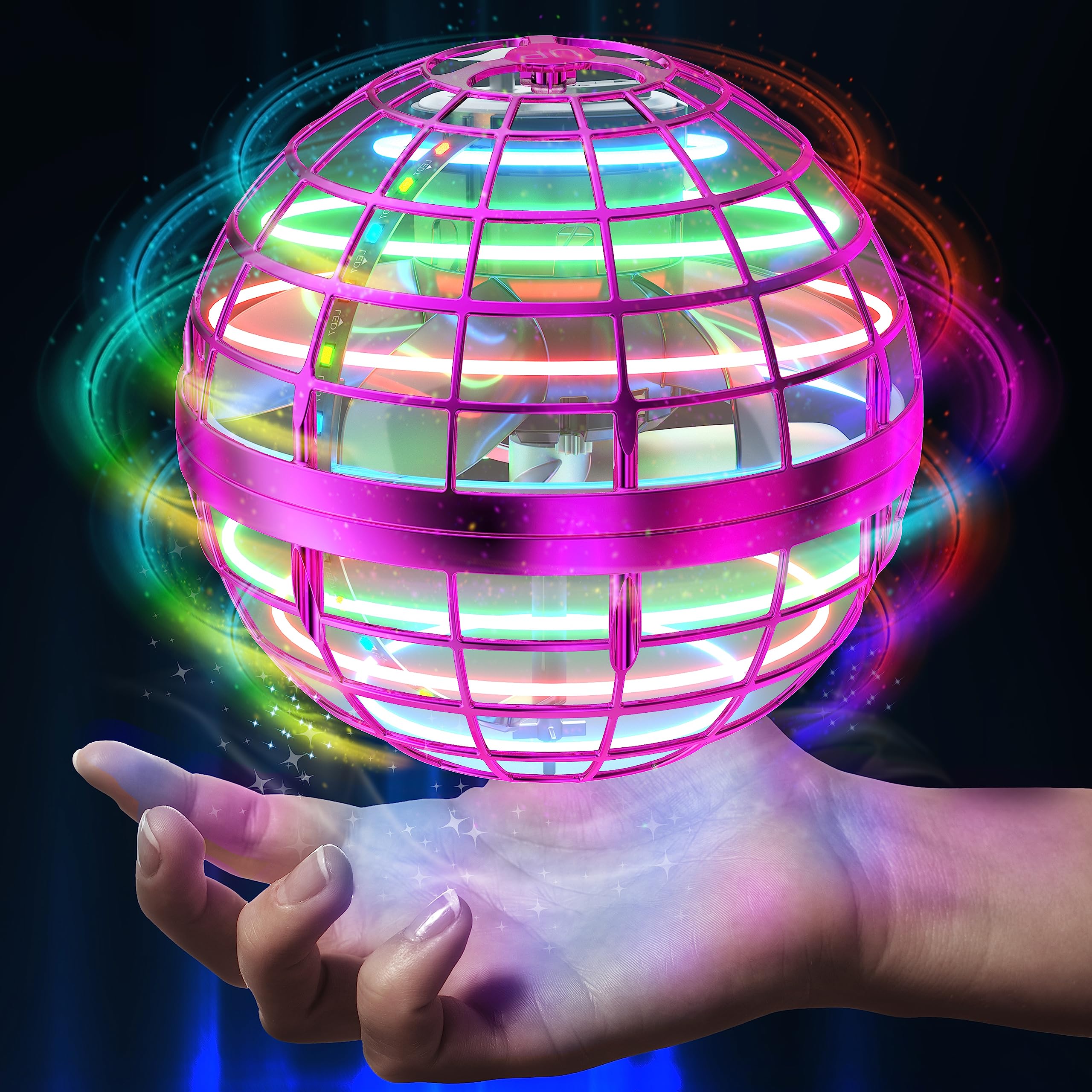 2025 Flying Ball Toy, Cosmic Globe, Boomerang, Floating Ball, Galaxy Fingertip Spinner