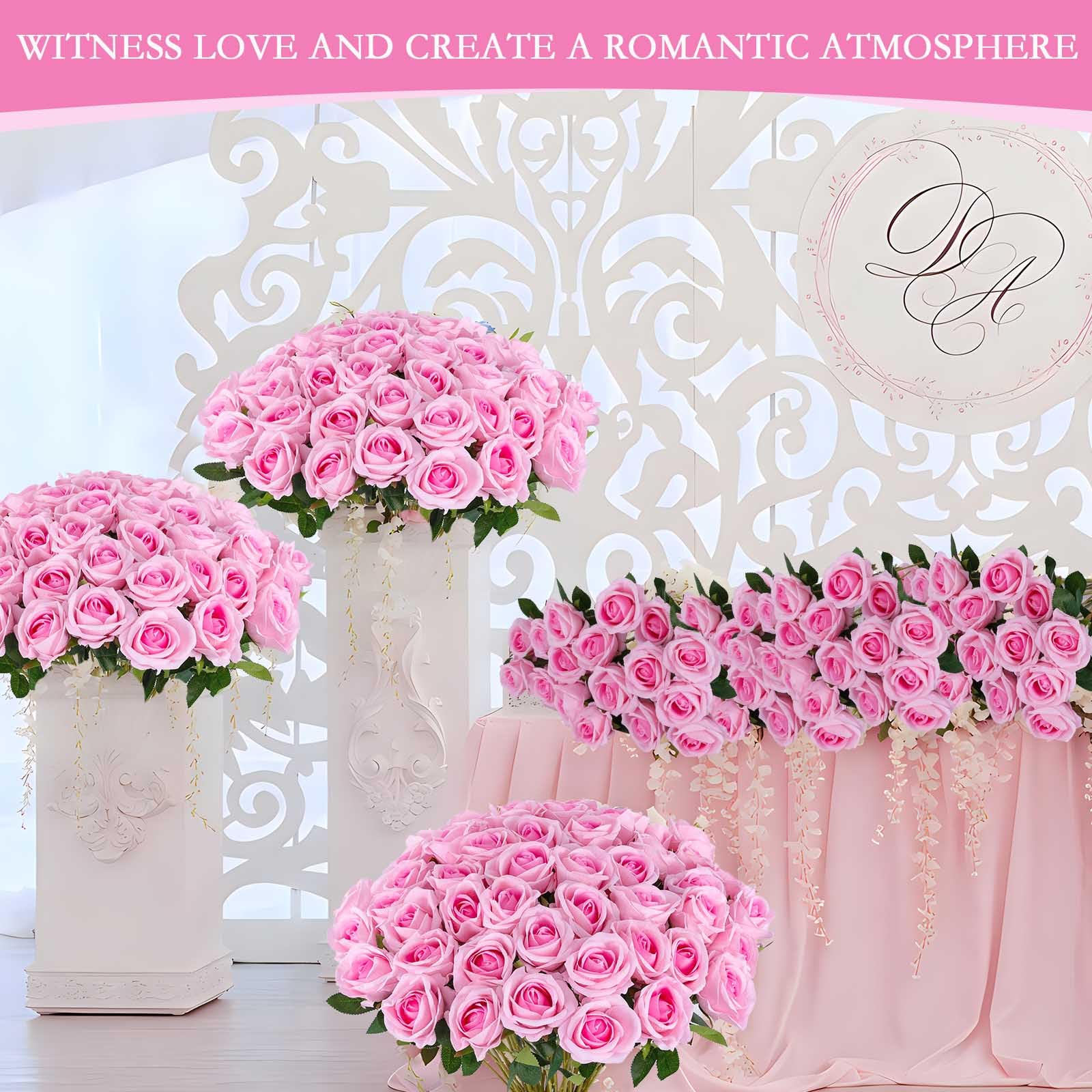 💐Artificial roses, suitable for wedding center decorations, flower arrangements, and home décor✨