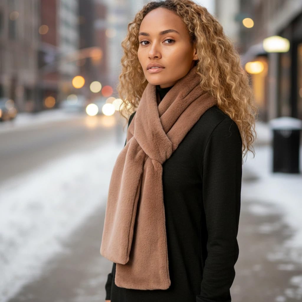 Holiday special offer, save up to 50%! 🔥 Super comfortable scarf with hidden zippered pocket
