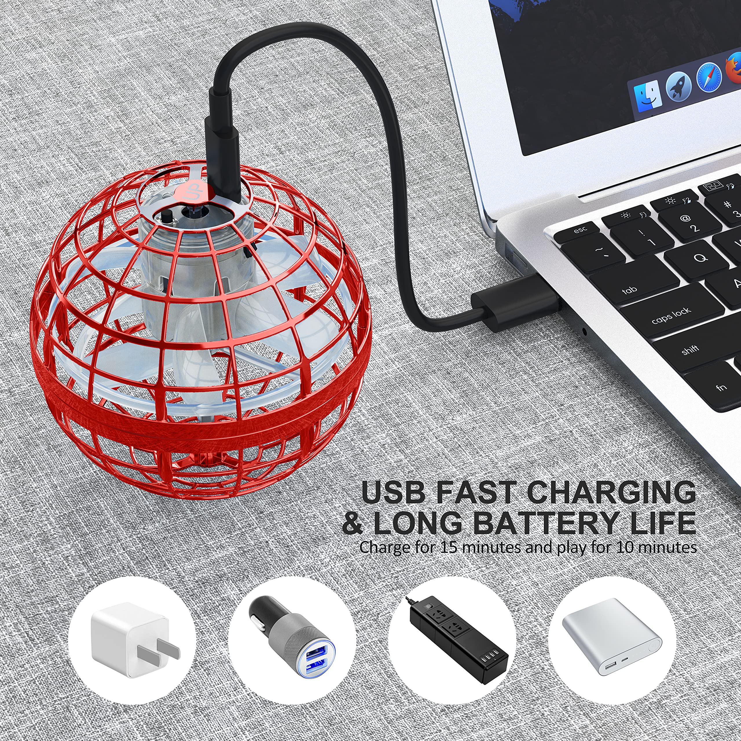 2025 Flying Ball Toy, Cosmic Globe, Boomerang, Floating Ball, Galaxy Fingertip Spinner