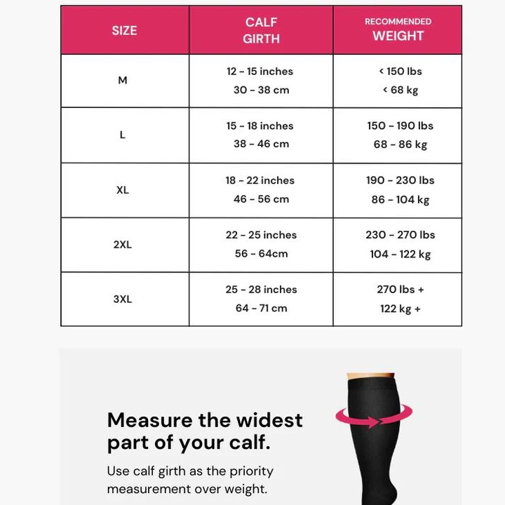 Wide Compression Socks For Pain Relief💝