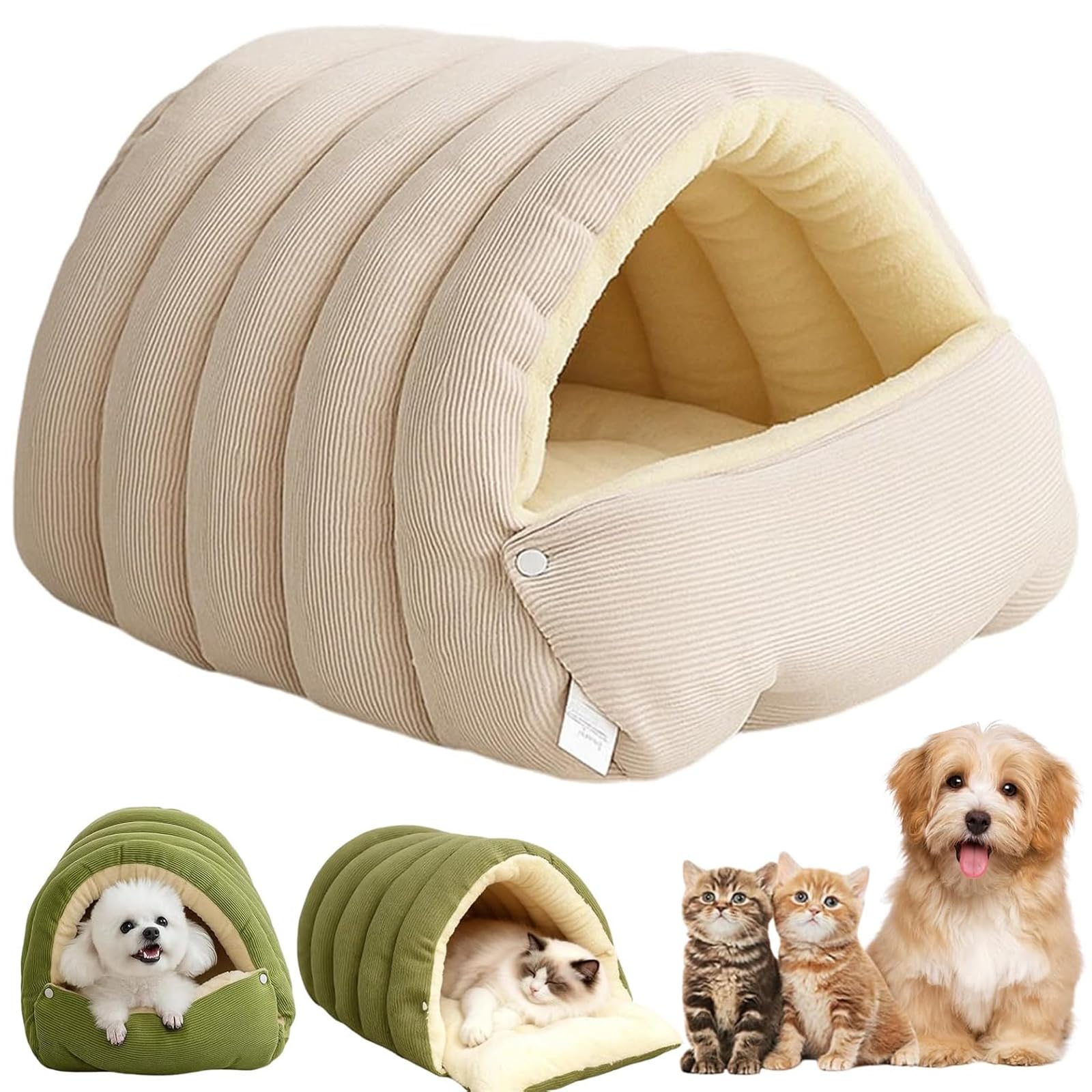 🐈Removable and Washable Winter Closed-off Cat Bed💝
