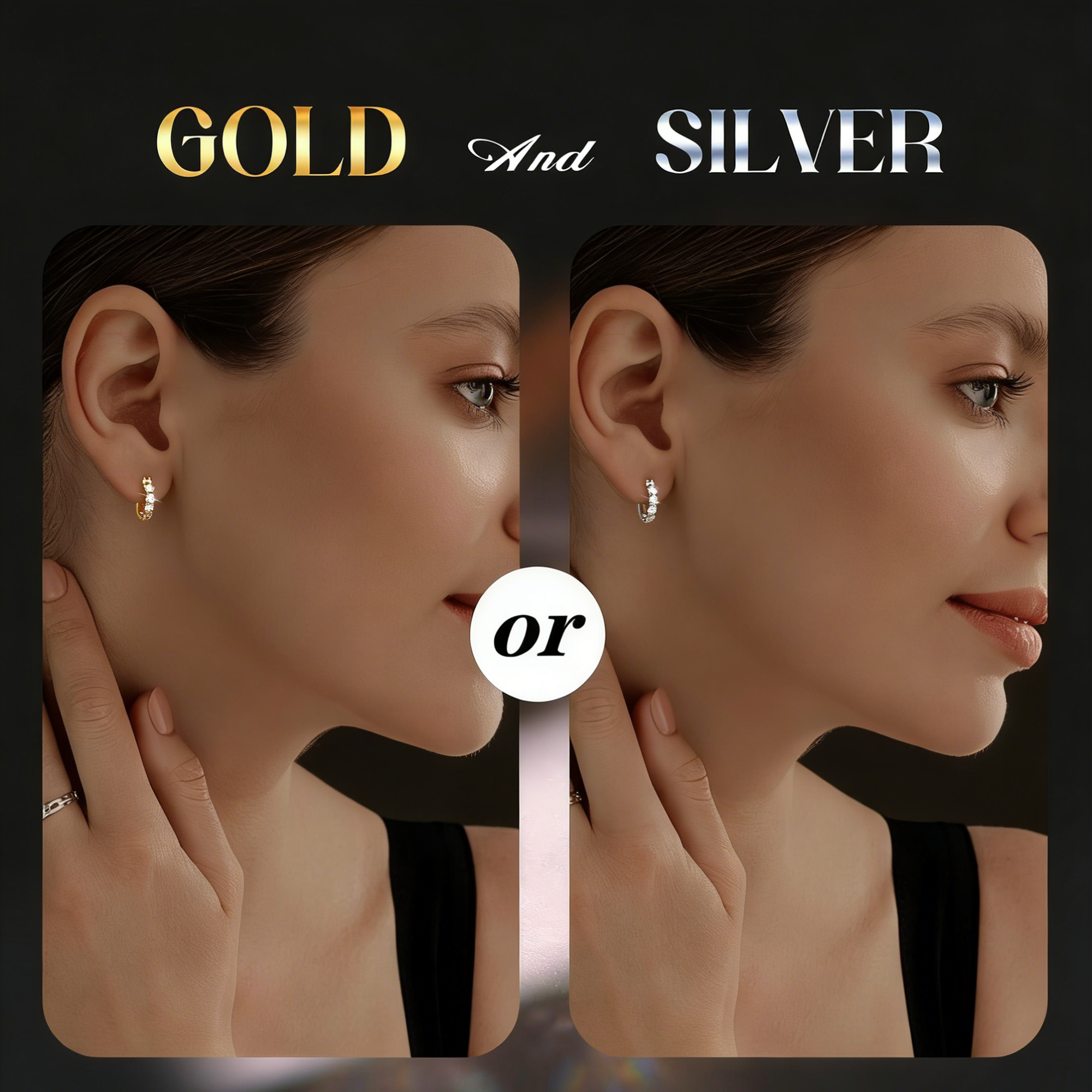 🔥Hot Sale 50% OFF🔥Moissanite Hoop Earrings for Women🎁