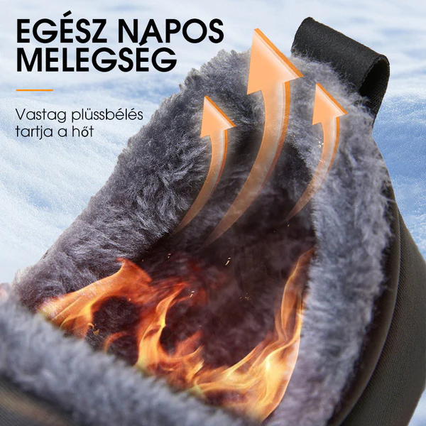 👟【36-40】Plüssbéléssel Megerősített Vastag Téli Hócsizma