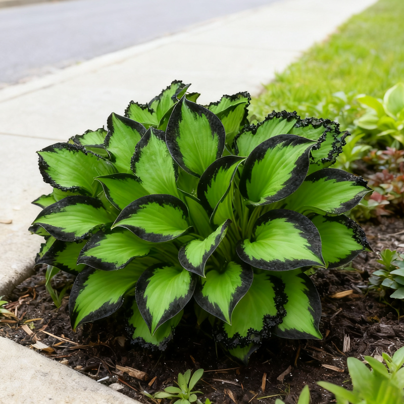 🔥2026 Legkelendőbb Termék 🌌 "Deep Purple Heart" Hosta Magok - Könnyen termeszthető évelő kertészeti növény