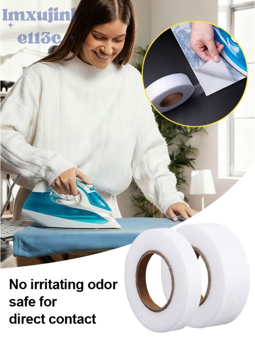 💟【3 darab】Vasalási ruha barkácsoláshoz, kétoldalas ragasztópárna, olvadó hálófólia
