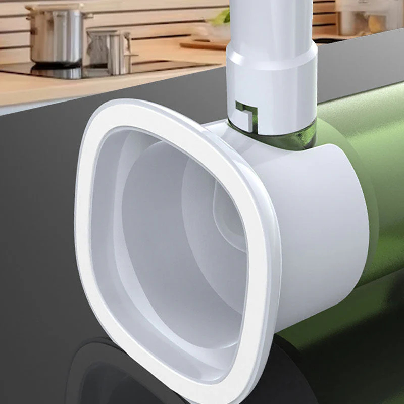 Háztartási kolbásztöltő 4 különböző méretű csővel