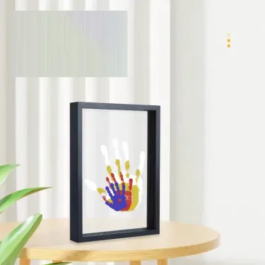 🤚DIY gyereknapi ajándék pároknak kéznyomatos képkeret anyagkészlet