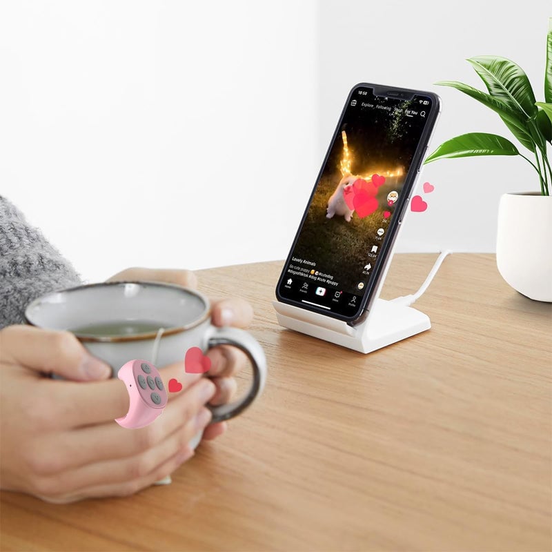 ⏳Ujjbeggyel vezérelhető vezeték nélküli Bluetooth távirányító
