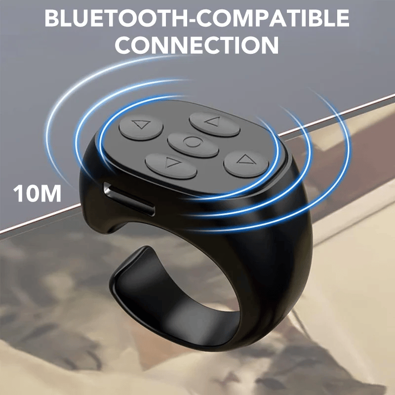 ⏳Ujjbeggyel vezérelhető vezeték nélküli Bluetooth távirányító