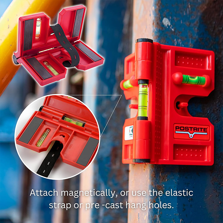 🧰⚒️Multifunkciós oszlopszintező, összecsukható, nagy pontosságú acélszerkezet-szerelő szerszámvonalzó.