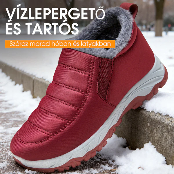 👟【36-40】Plüssbéléssel Megerősített Vastag Téli Hócsizma
