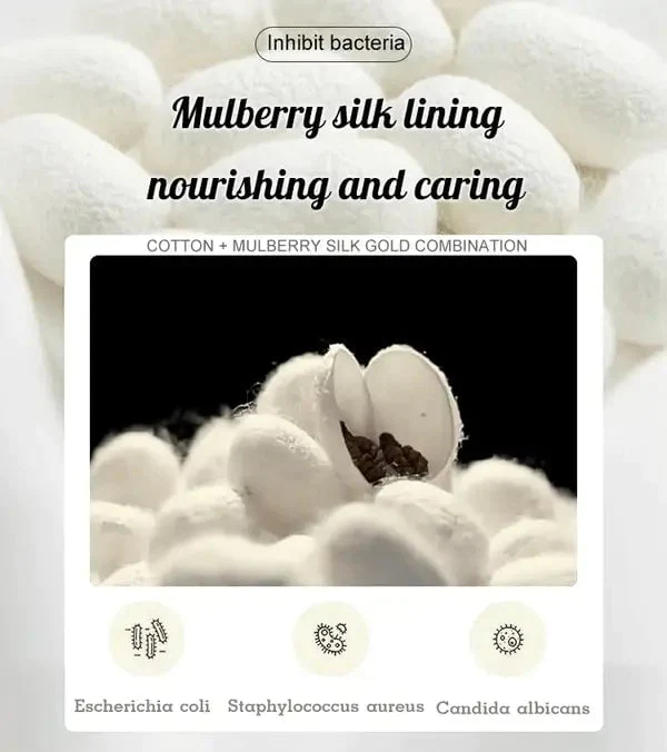 【6 darabos】❤️ Varrat nélküli hasszabályozó bugyi szaténból és selyemből