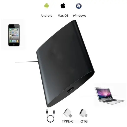 【4/8/16/32TB】💾🚀 Nagy sebességű mobil merevlemez 🖲 | Nagy kapacitásbővítés fájlok tárolásához és irodába 🔝✨