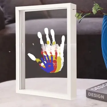 🤚DIY gyereknapi ajándék pároknak kéznyomatos képkeret anyagkészlet