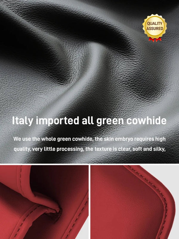 Vezető- és utasülések Cowhide Car Gap tároló doboz