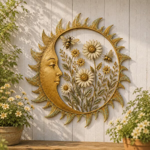 🌞 Vintage Sun Garden faldekorációs kollekció