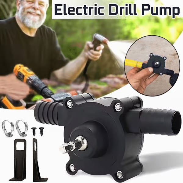 🔥 👨‍🌾🔥Hordozható elektromos fúrószivattyú