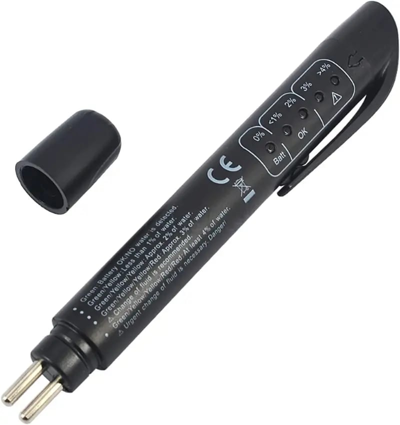 🚗 Prenosné pero na testovanie brzdovej kvapaliny pre DOT 3 / DOT 4 / DOT 5.1