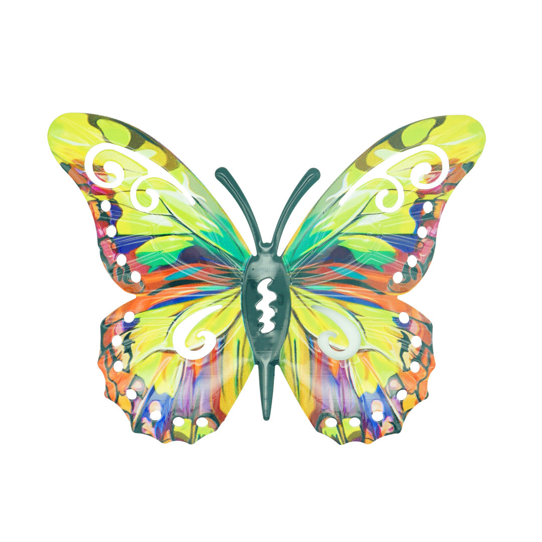 🦋Teljes készlet! 4 db-os pillangós fém faldekoráció🤩