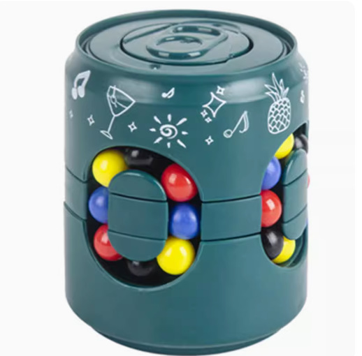 🥤Üdítősdoboz Rubik-kocka Fidget Spinner Fidget Ball, Oktatójáték Gyerekeknek