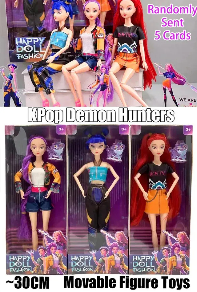 💥【Legkelendőbb termék!!!】Pop Witch Hunter lánycsoport babák