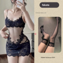 Fekete +5001 fekete harisnya