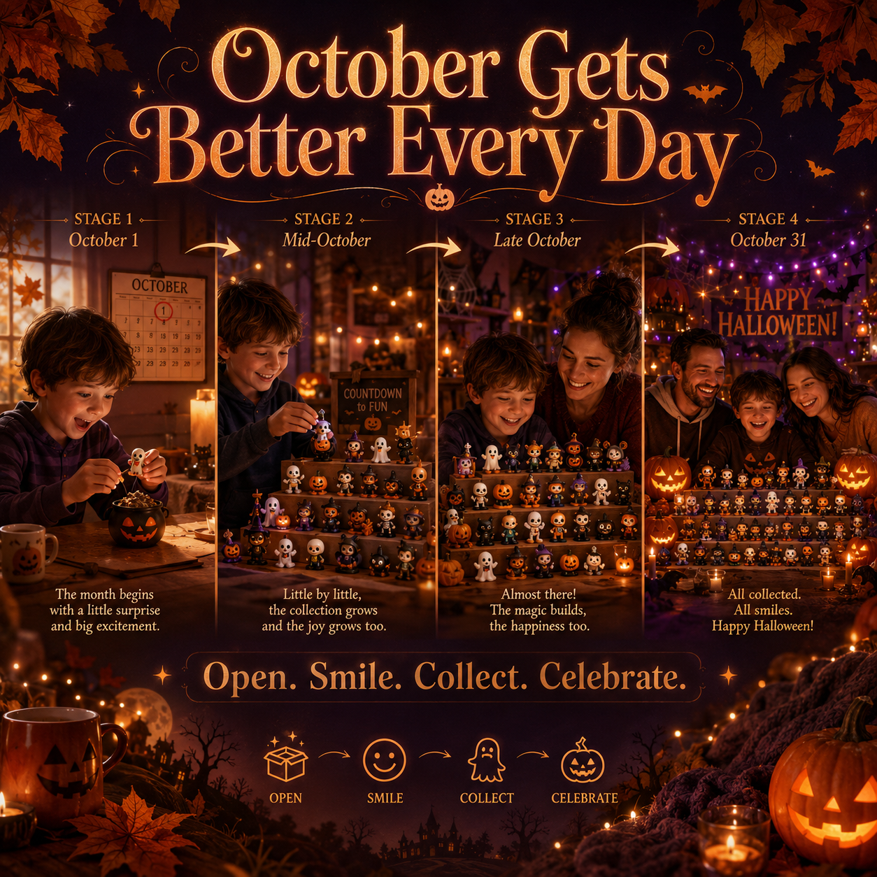 🔥Limited 50% OFF👻Spooky Countdown 🕯️|🎃 24 Days of Halloween Surprises👻One Surprise a Day.🔥 Endless Halloween Fun.🌟