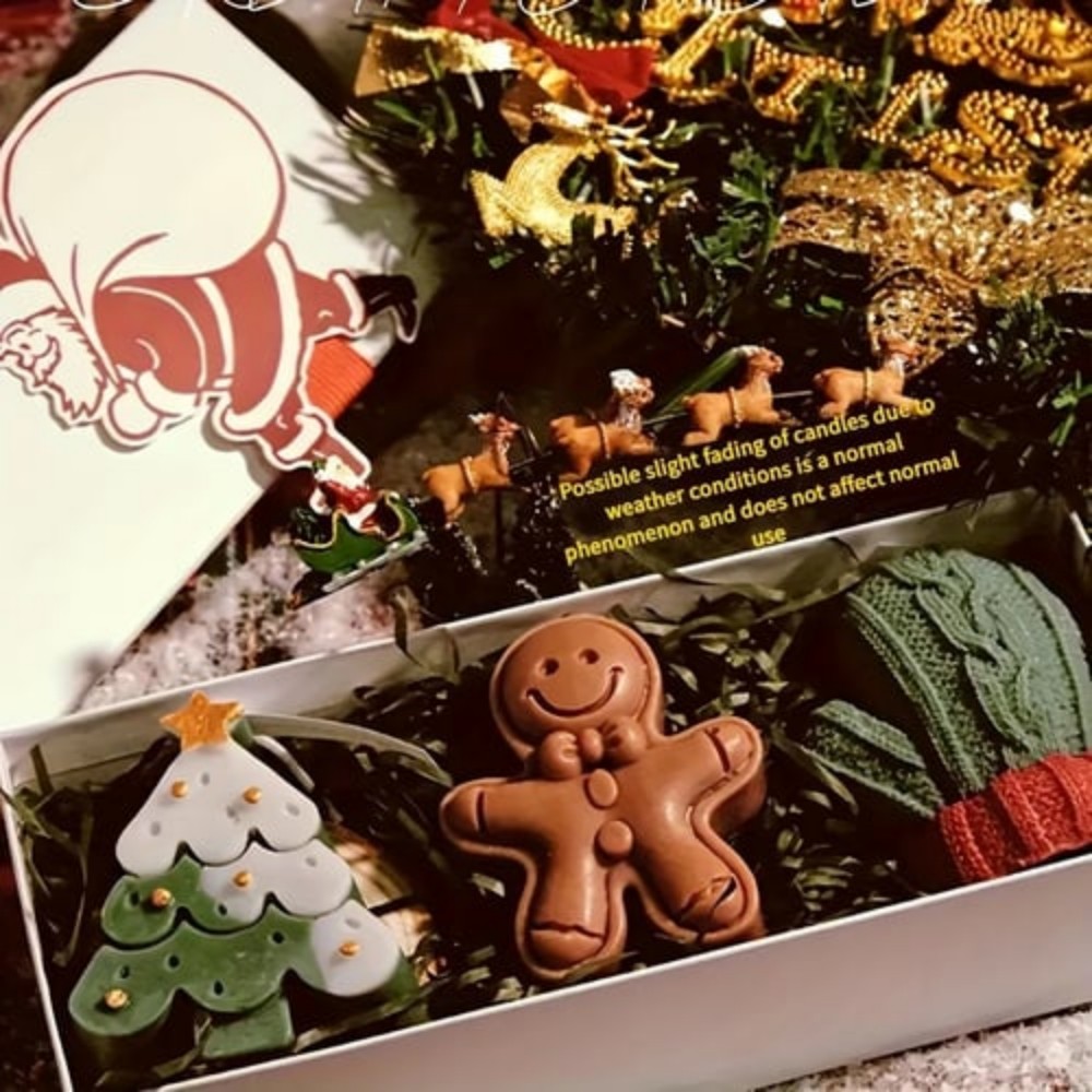 Hot Sale 49% OFF🦌Christmas three-piece scented candle gift set🎅