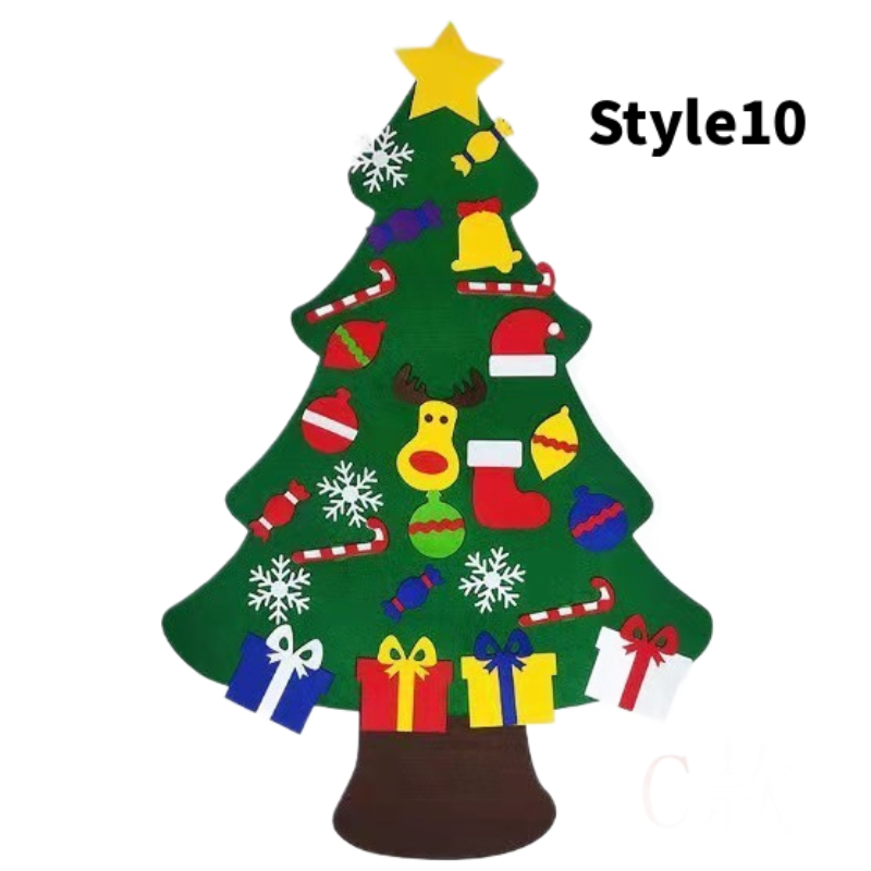 🔥Hot Sale 40 % OFF🔥DIY Felt Christmas Tree Set🌲