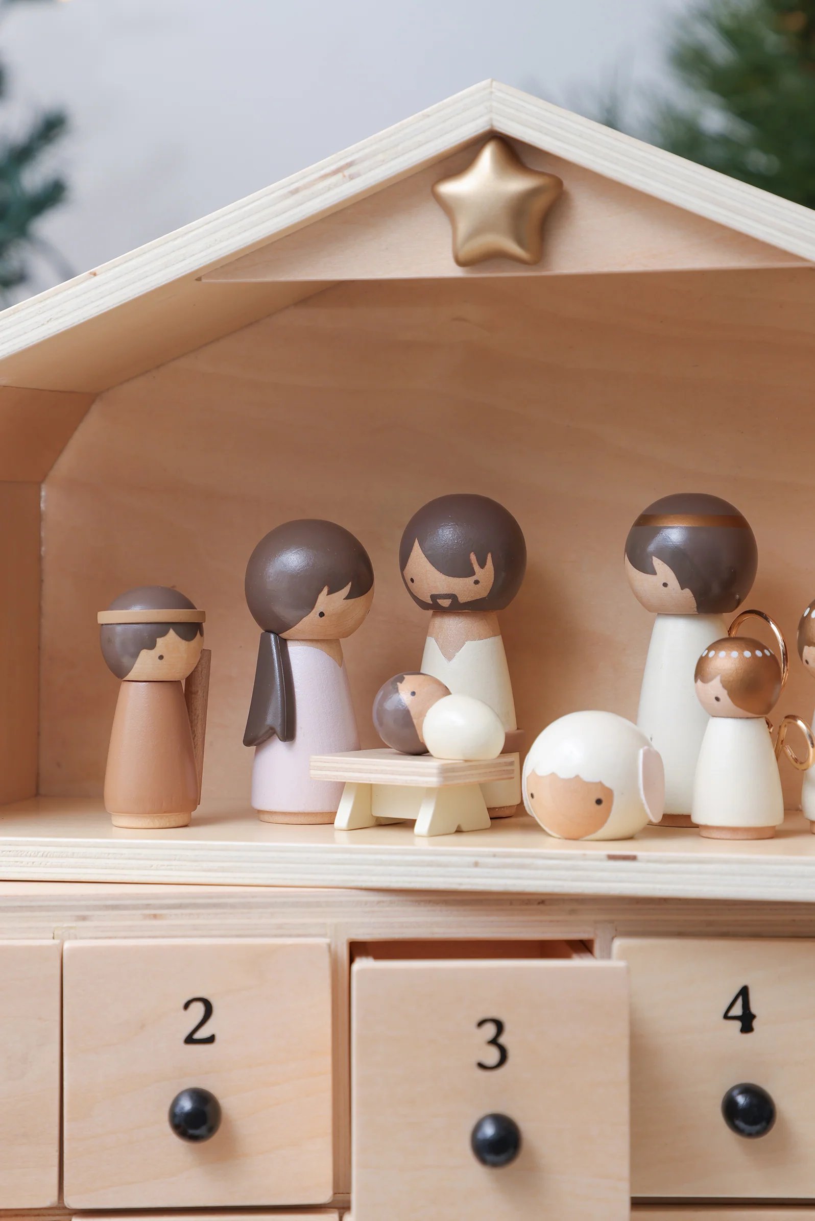 🔥[Official Licensed] ✝️The Rescuer –Nativity Advent Calendar