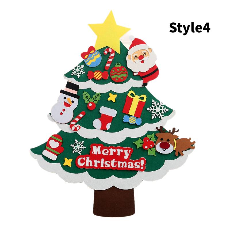 🔥Hot Sale 40 % OFF🔥DIY Felt Christmas Tree Set🌲