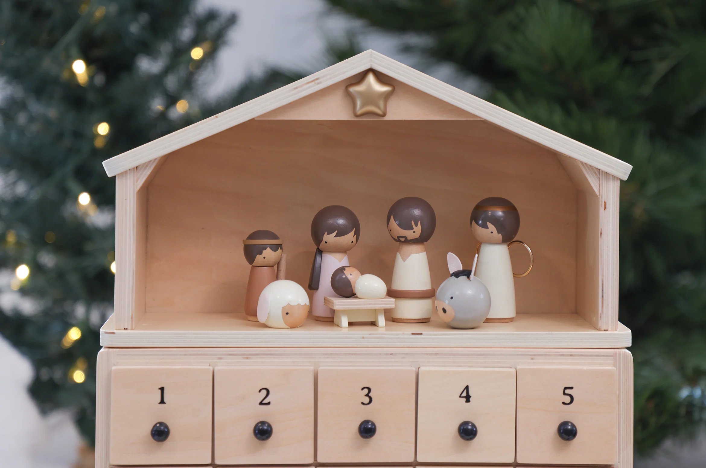🔥[Official Licensed] ✝️The Rescuer –Nativity Advent Calendar