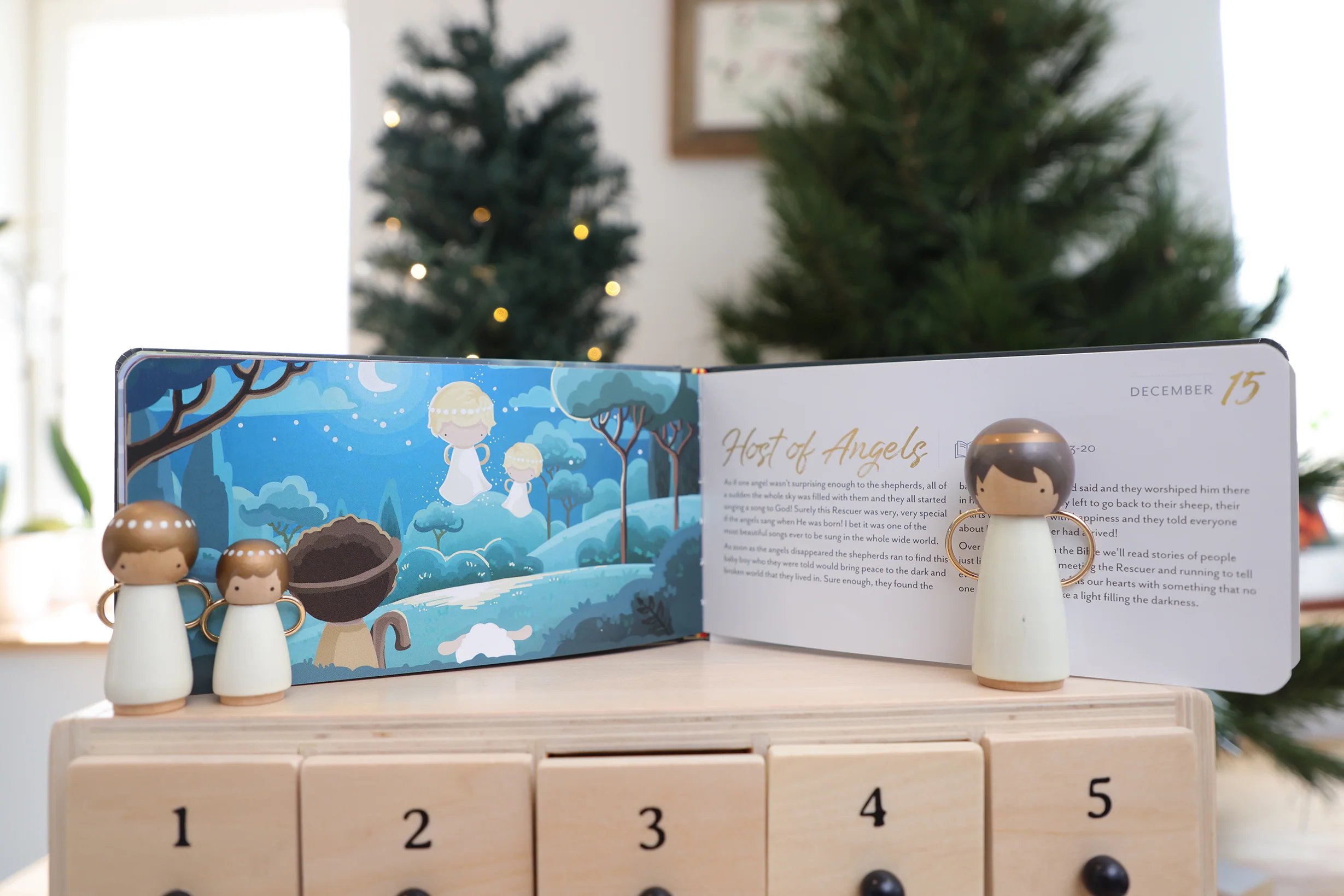 🔥[Official Licensed] ✝️The Rescuer –Nativity Advent Calendar