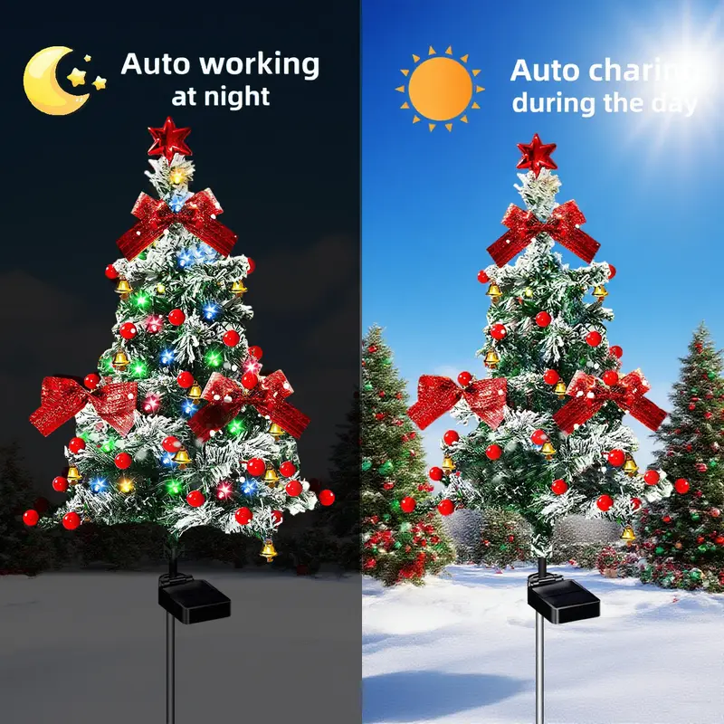 🔥Hot Sale 40 % OFF🔥Solar Christmas Tree Lights